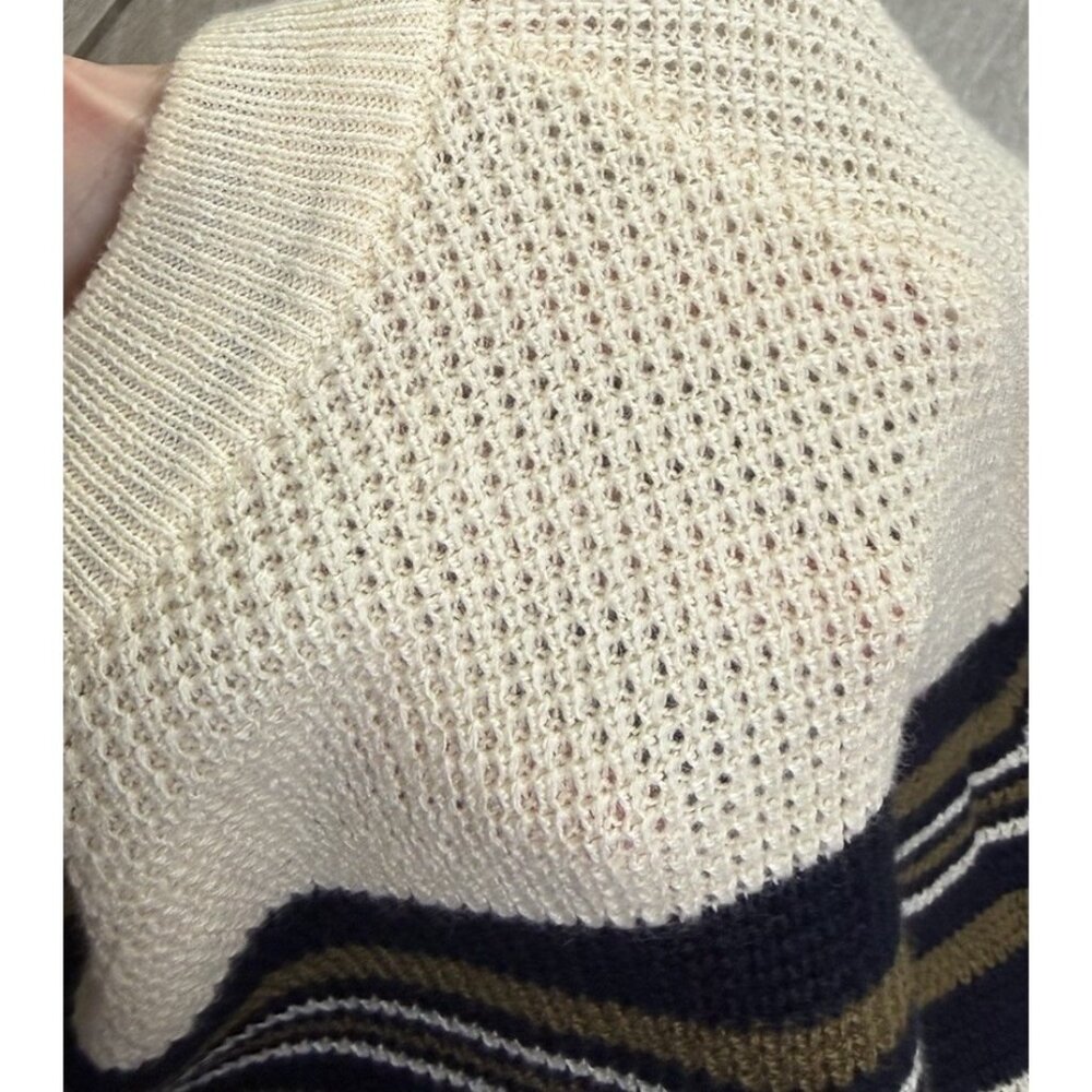 Faherty Throwback SMALL S Crew Knit Pullover Oakl… - image 11